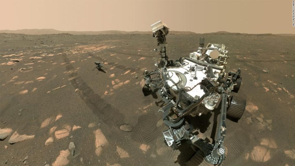 A year after landing on Mars, the persistent rover has set its sights on an intriguing new target.