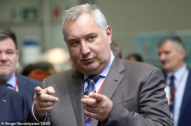 Pictured is Dmitry Rogozin, Director General of the Russian Space Agency Roscosmos.  In response to the ESA's decision, Rogozin posted in his native language on Twitter: 