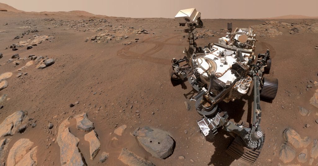 On Mars, the year of surprise and discovery for NASA's rover and helicopter