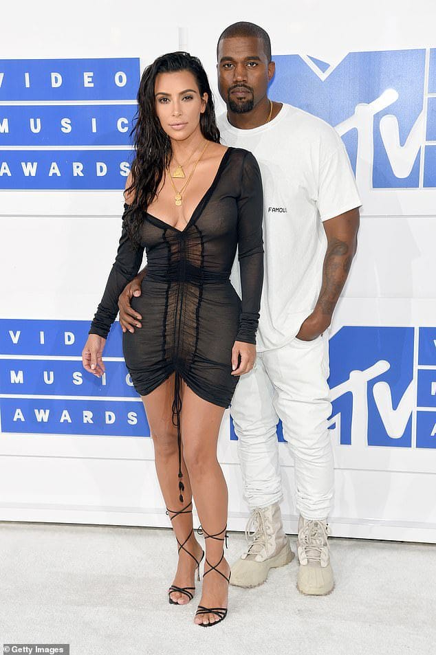 Legally Single: Kim filed for divorce from Kanye last year and got her request to have her marriage declared legal with the approval of a judge last Wednesday;  Kim and Kanye pictured in 2016