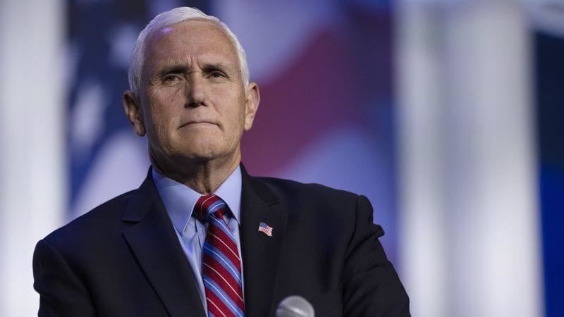 Pence denounces Putin's Republican "apologists" in address to RNC donors